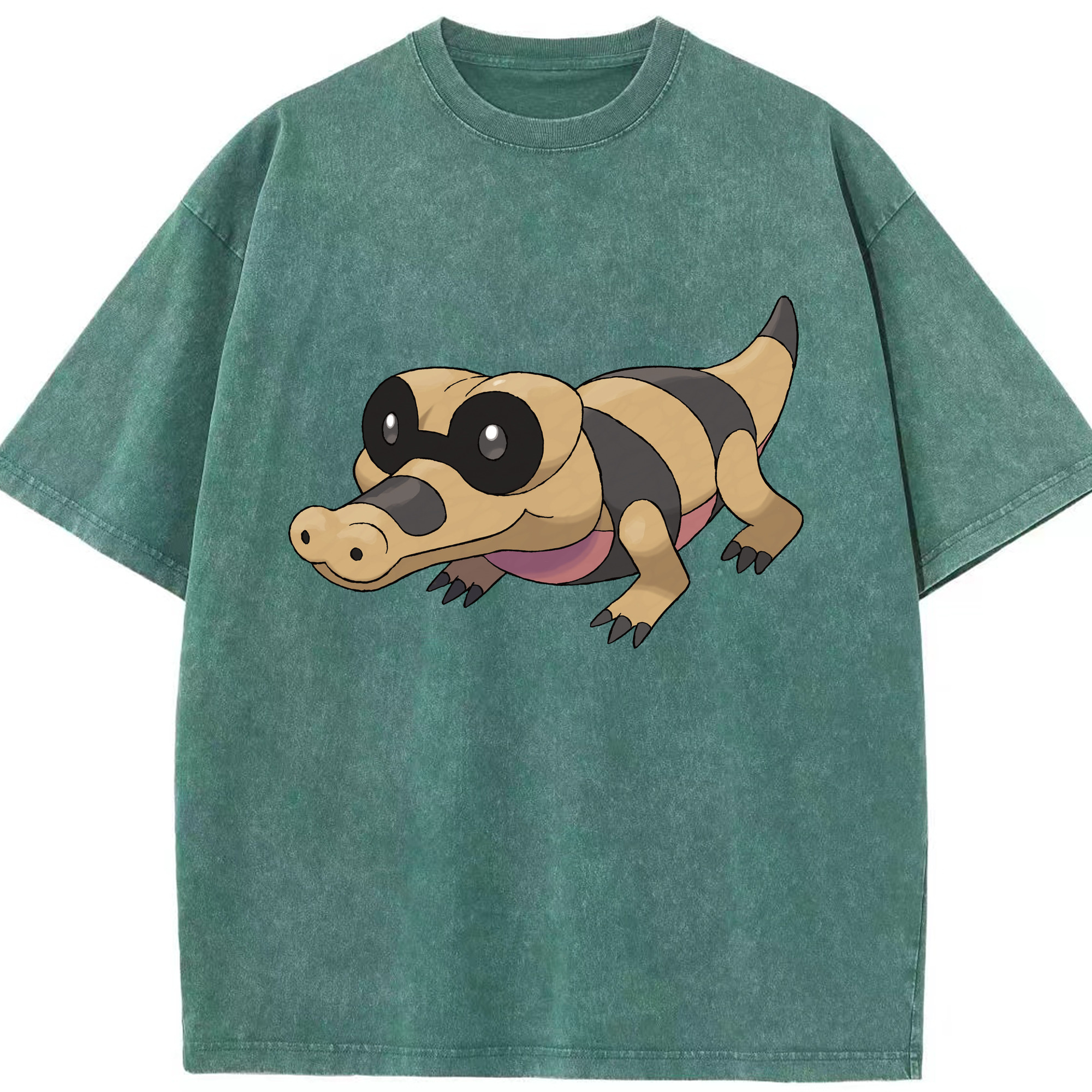 （画像用） ポケットモンスター Pokémon 綿100% ヴィンテージ風 半袖Tシャツ（フロントプリント）